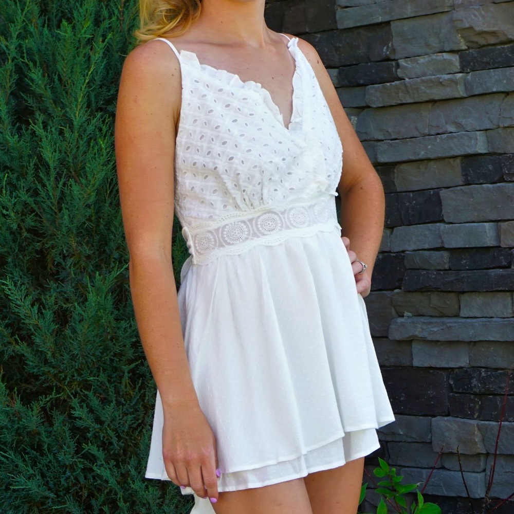 White romper
